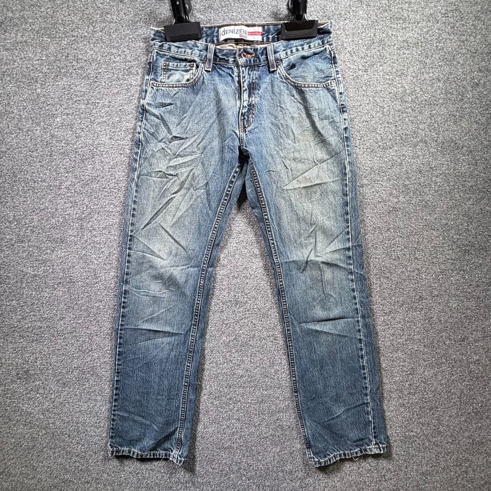 Denizen From Levi's 281 Straight Jeans Men's 30x32 Blue Cotton Denim Workwear